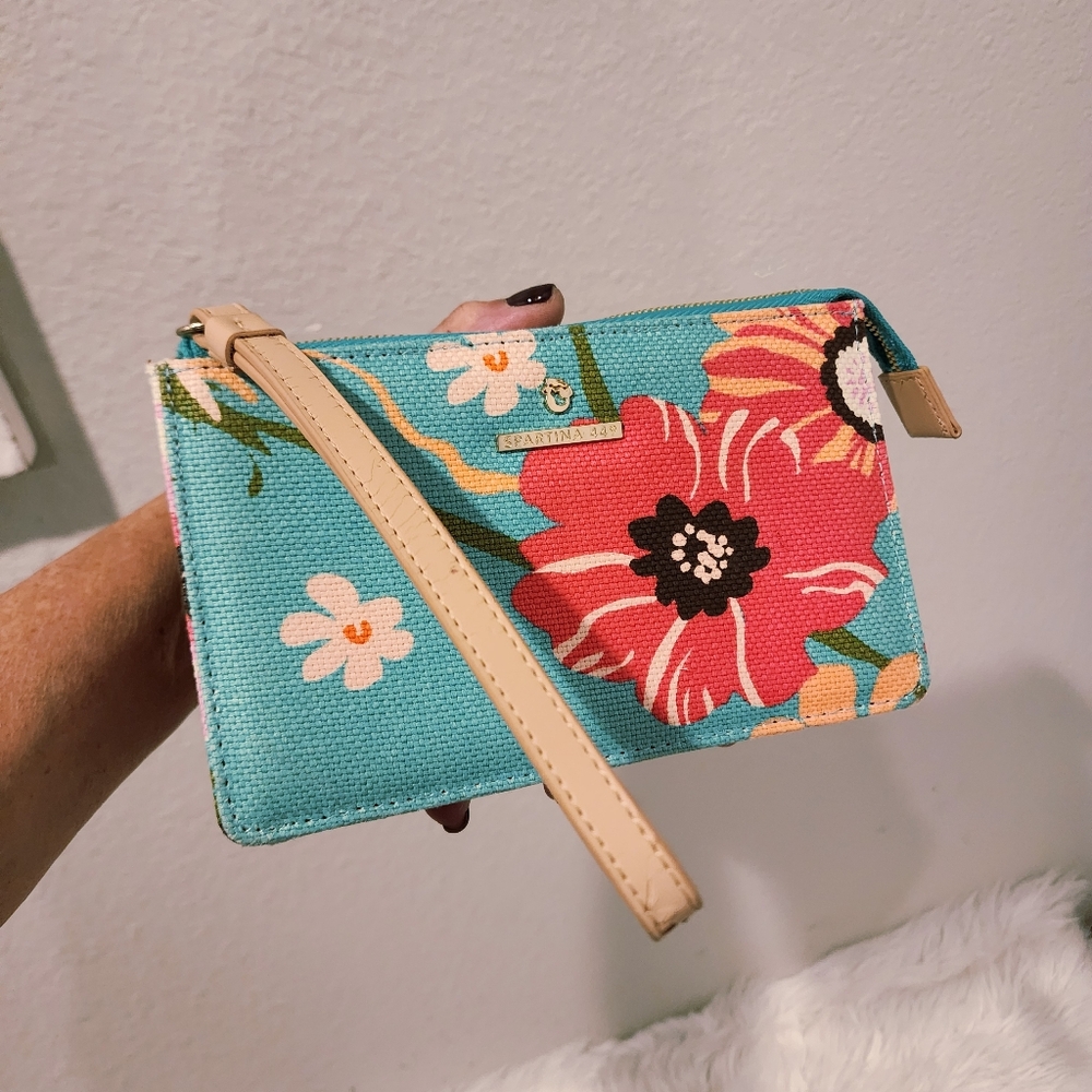SPARTINA 449 GARDEN HOUSE WOVEN WRISTLET FLORAL - Picture 11 of 12